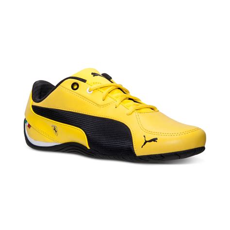 yellow puma shoes for men